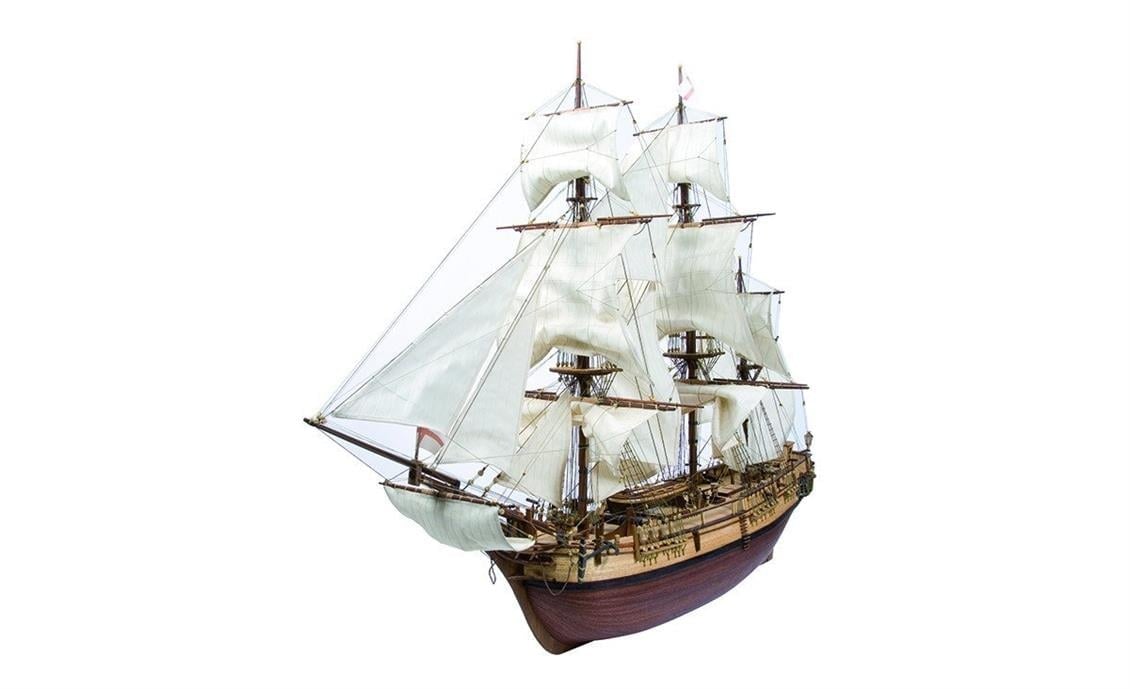 Occre 14006 1/45 Ölçek, Bounty, 92 cm. Yelkenli İngiliz Kargo Gemisi, Ahşap Model Kiti