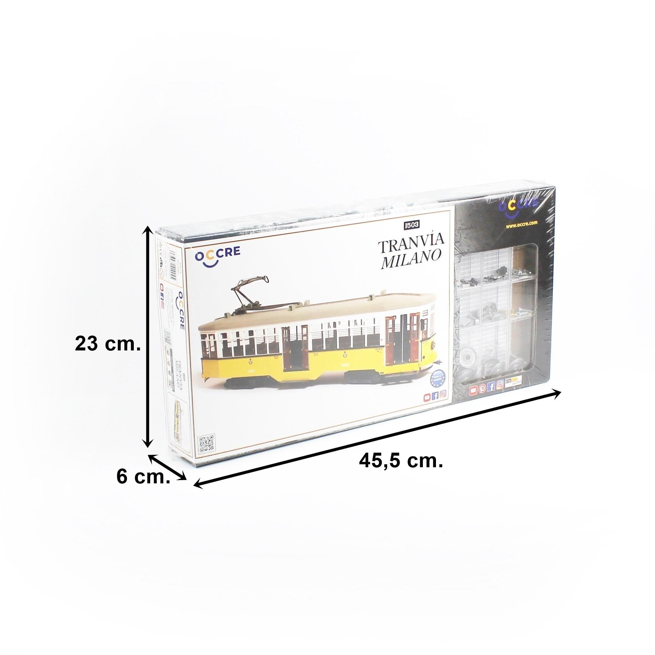 Occre 53013 1/24 Ölçek,Milano Tramwayı Ahşap Model Kiti