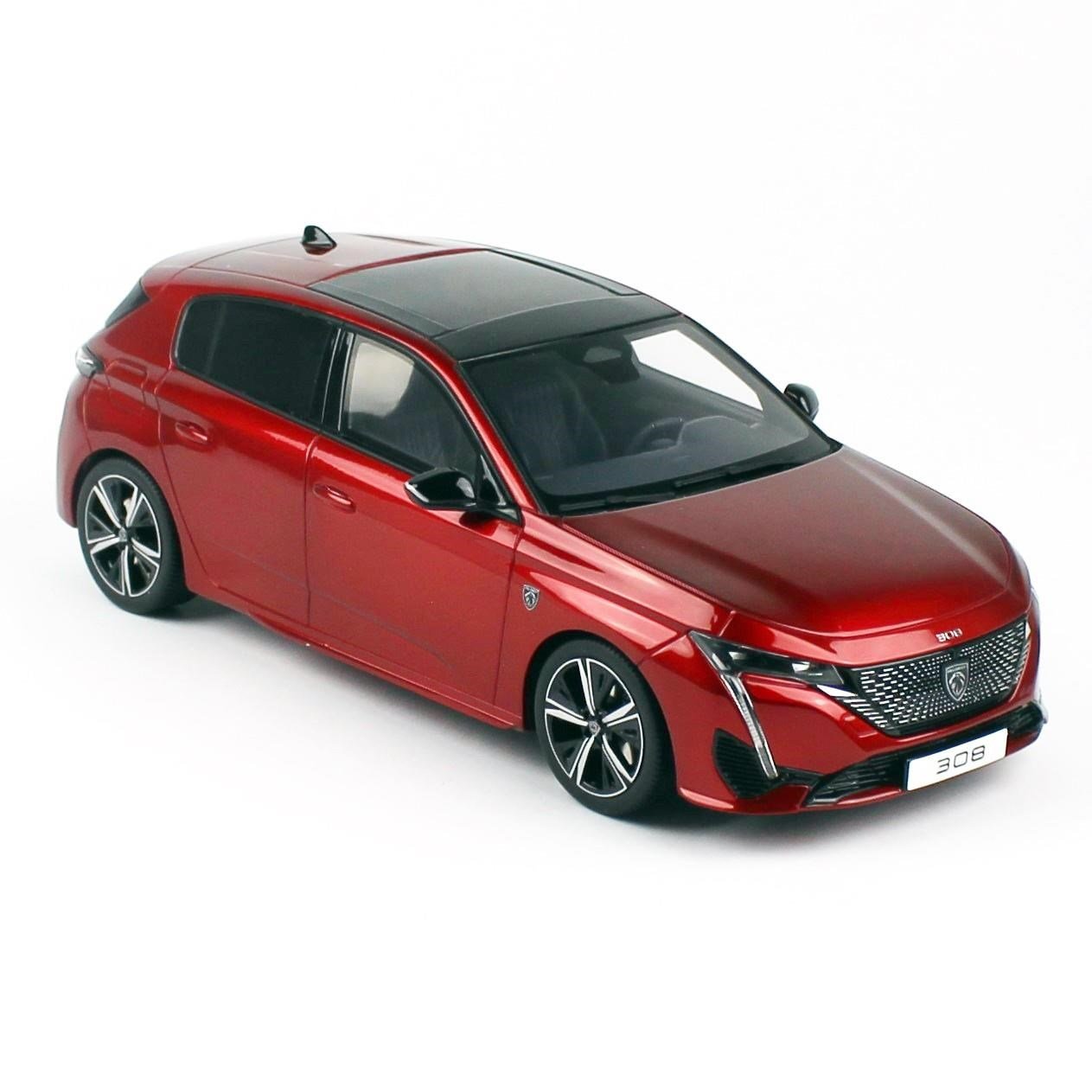 Otto-Mobile 1/18 Ölçek, Peugeot 308 GT 2022, ,Sergilemeye Hazır Model Araba