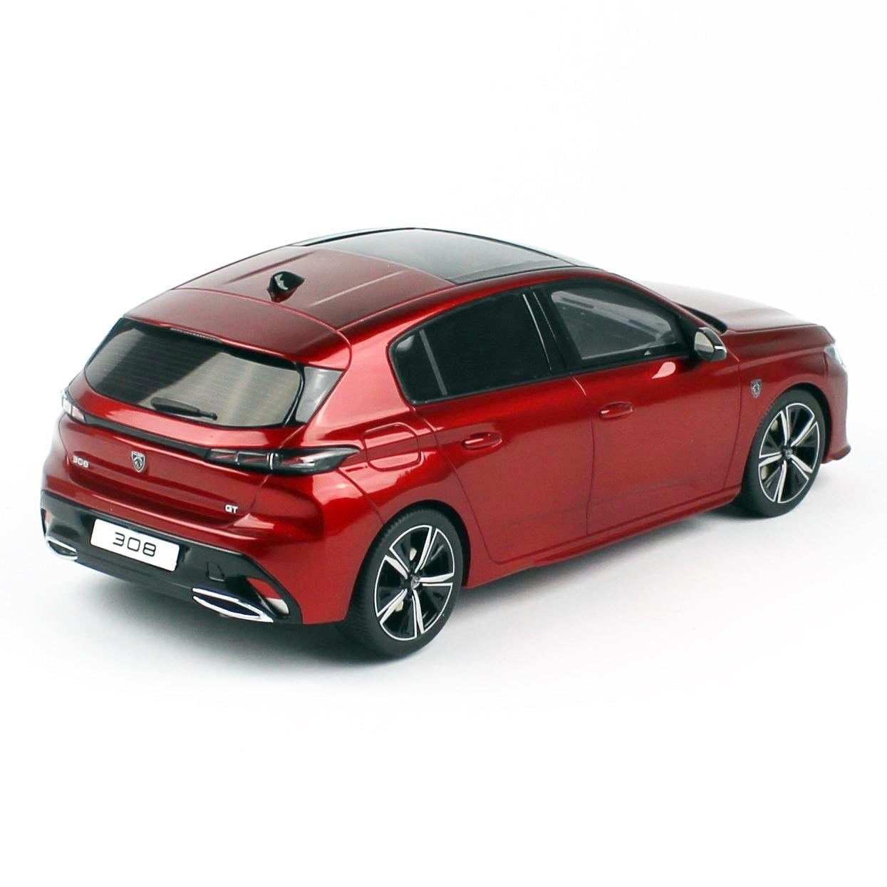 Otto-Mobile 1/18 Ölçek, Peugeot 308 GT 2022, ,Sergilemeye Hazır Model Araba