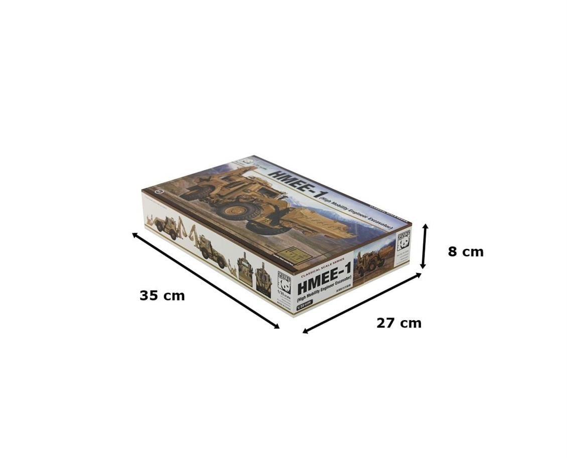 Panda Hobby 35041 1/35 Ölçek, HMEE-1 Askeri İş Makinası, Plastik Model kiti