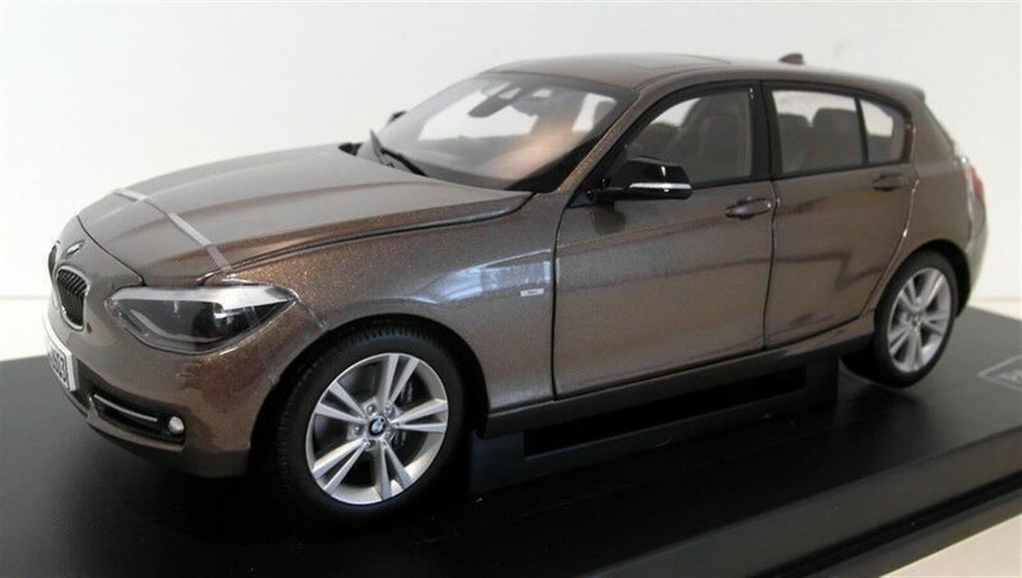 Paragon 97006 1/18 Ölçek, BMW F20 (1.Seri) Sparkling Bronze Sergilemeye Hazır Metal Araba Modeli