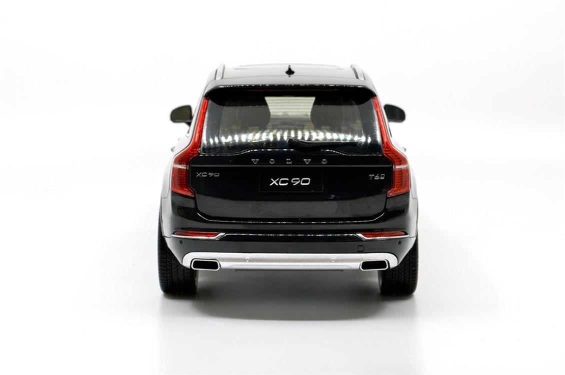 Paudi Model 2560BK 1/18 Ölçek, 2018 Volvo XC90, Siyah, Sergilemeye Hazır Metal Araba Modeli