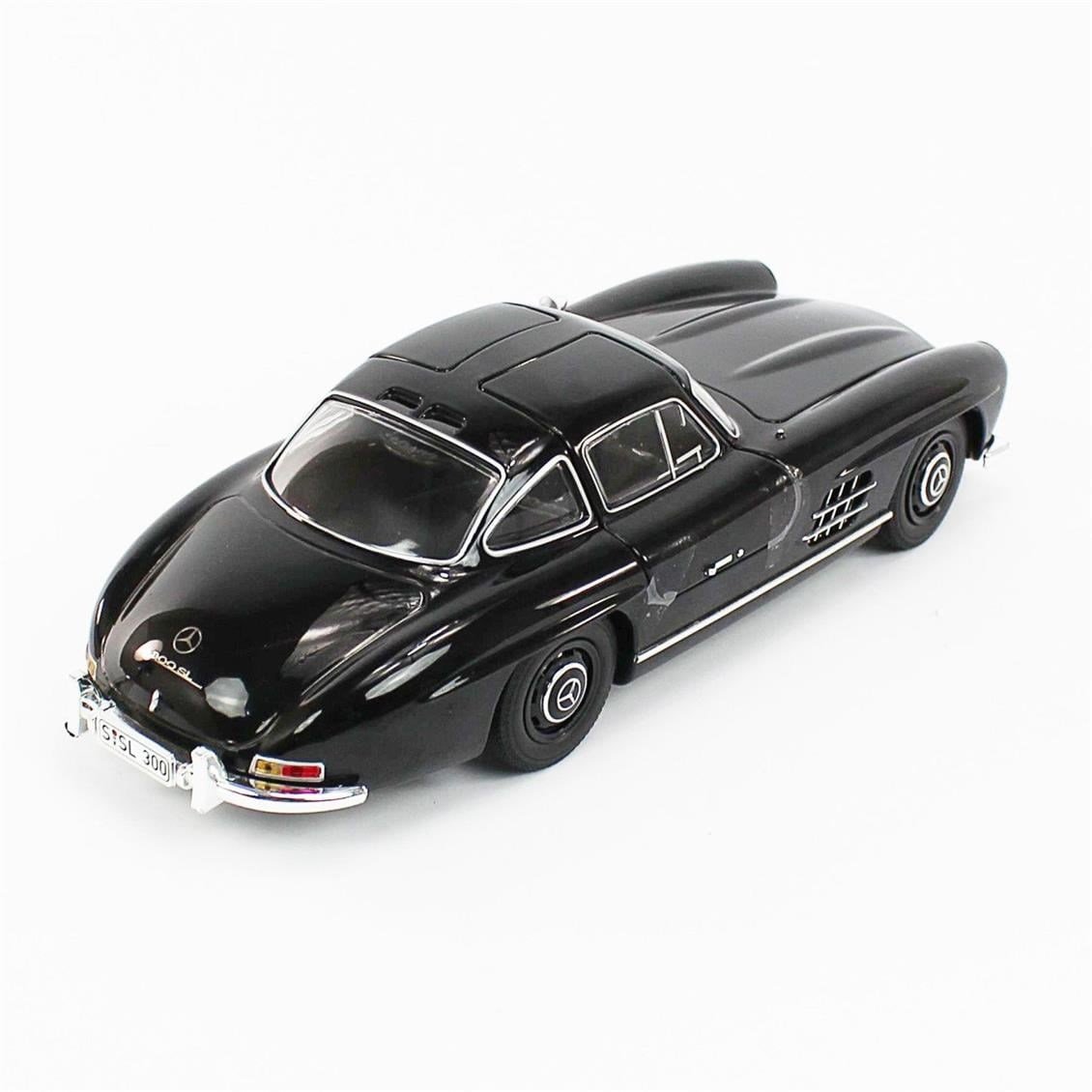 Paul Model Art B66040638 1/18 Ölçek, Mercedes Benz 300 SL Coupe (W198) 1954, Black, Sergilemeye Hazır Metal Araba Modeli
