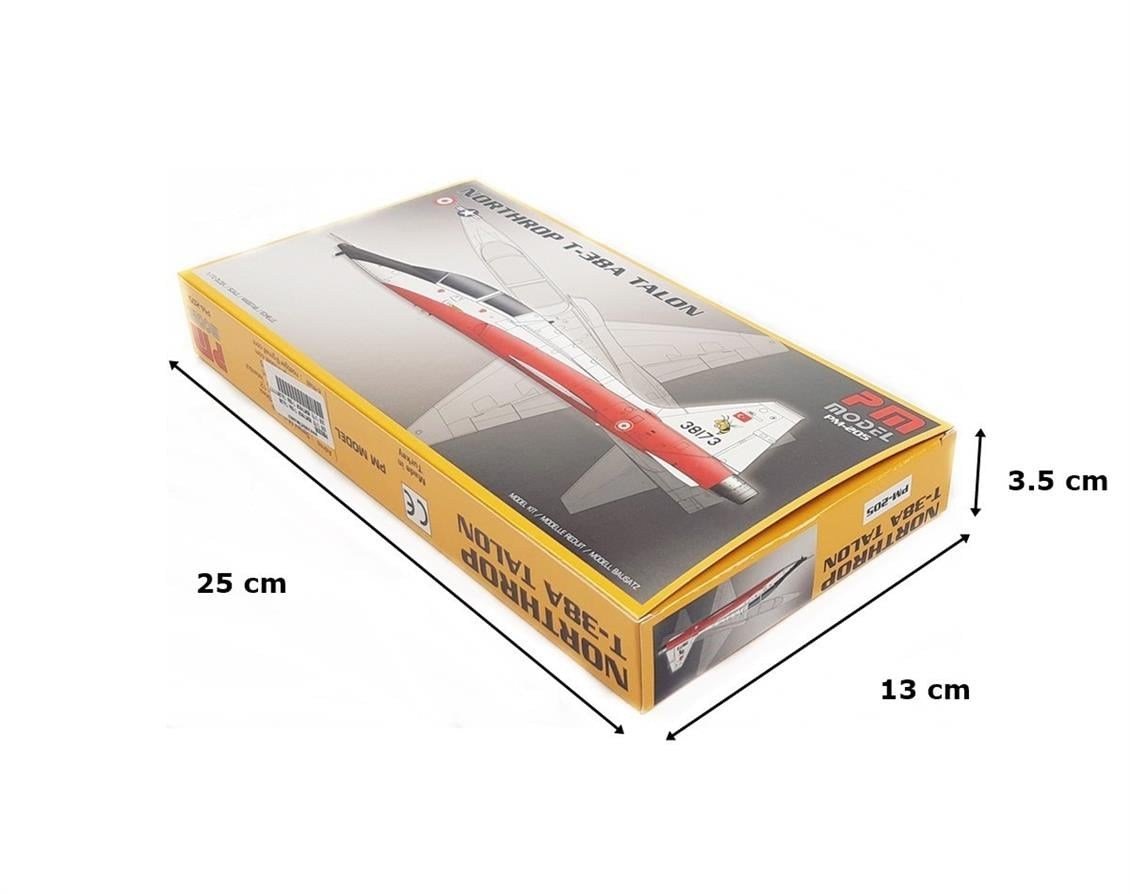 PM Model 205 1/72 Ölçek, Northrop T-38A Talon Eğitim Uçağı, Plastik Model kiti