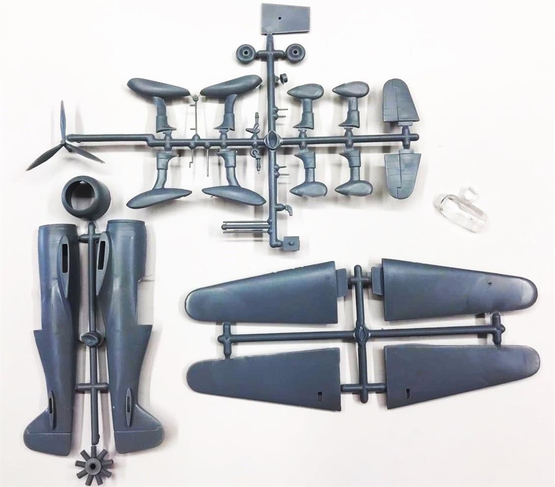 PM Model 209 1/72 Ölçek, Fokker D-XXI Avcı Uçağı, Plastik Model kiti