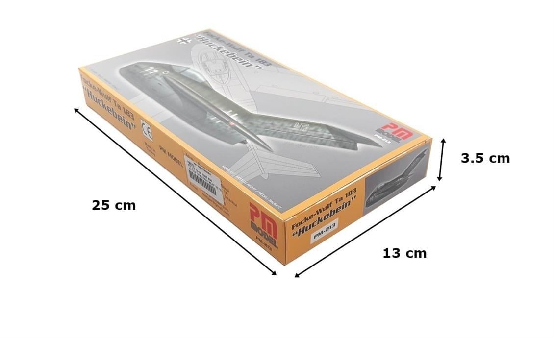 PM Model 213 1/72 Ölçek, TA-183 Focke Wolf Savaş Uçağı, Plastik Model kiti
