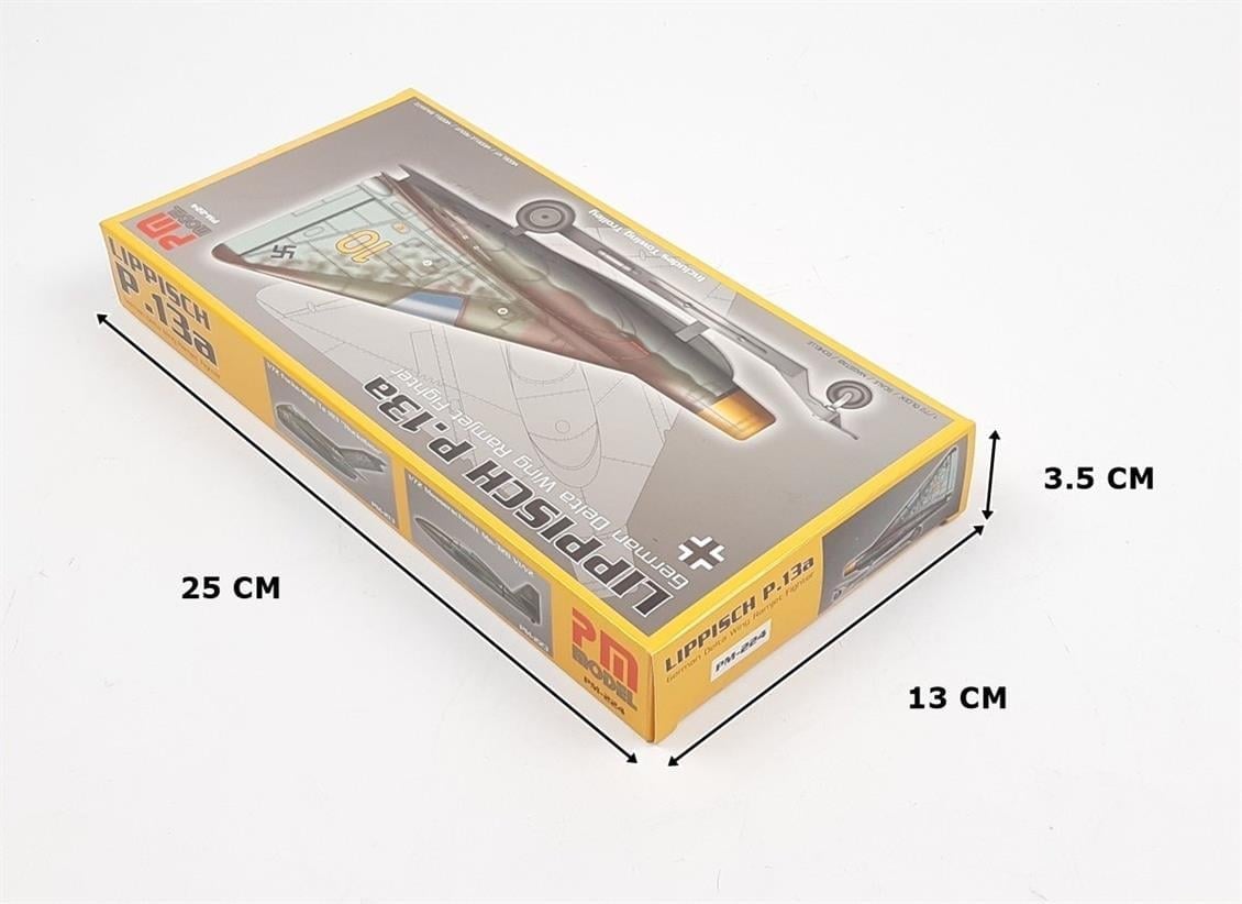 PM Model 224 1/72 Ölçek, LIPPISCH P.13a Savaş Uçağı, Plastik Model kiti
