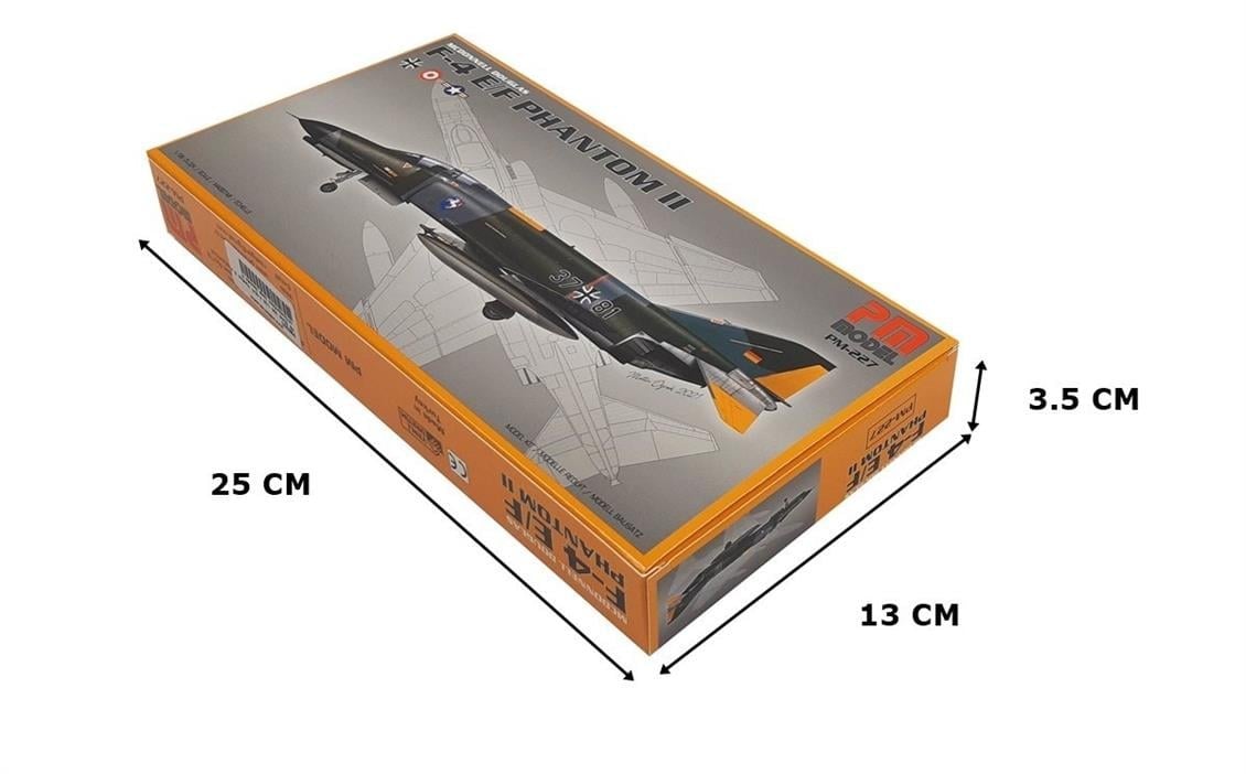PM Model 226 1/18 Ölçek, F-4E/F Phantom II Avcı-Bombardıman Uçağı, Plastik Model kiti