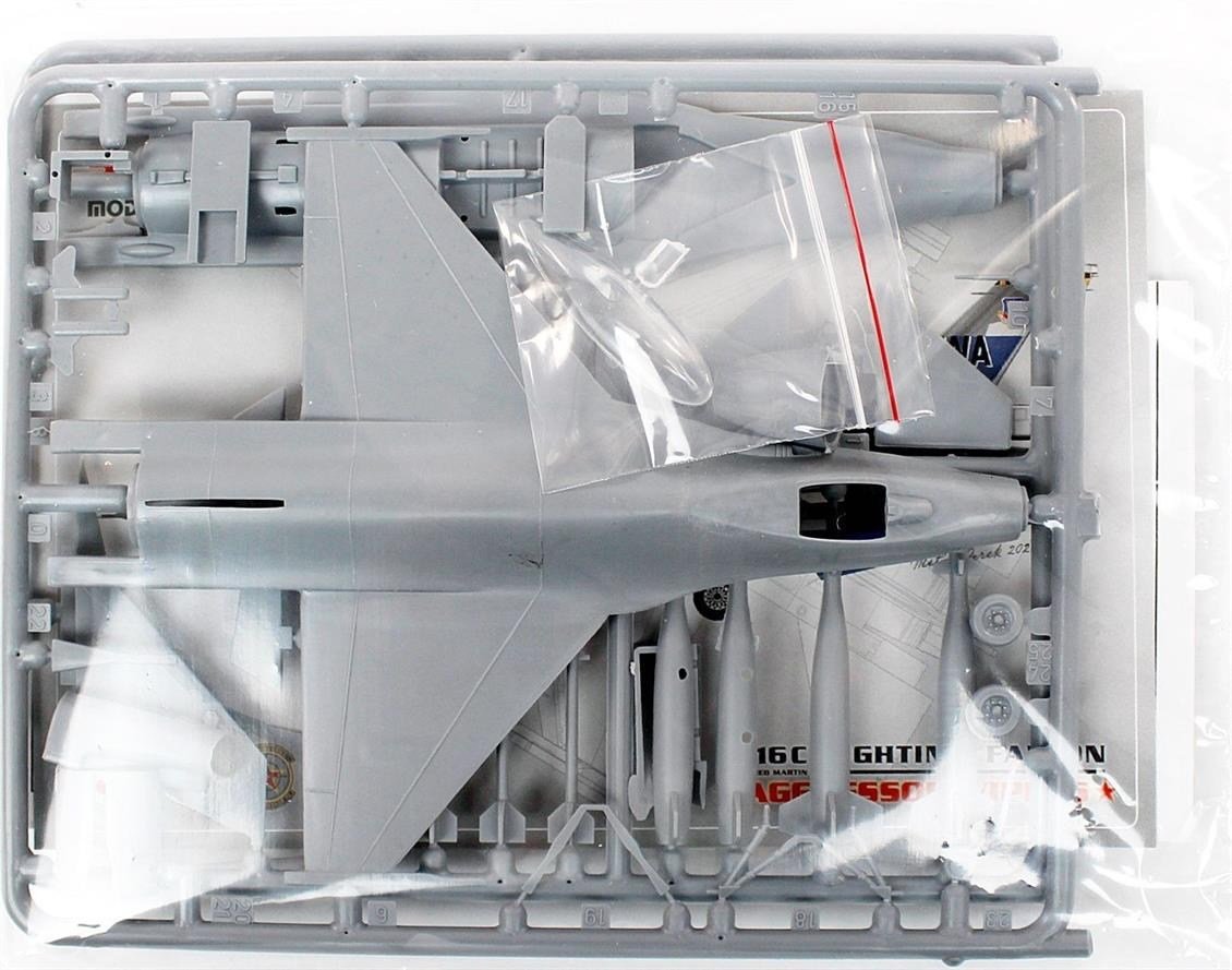 PM Model 302 1/72 Ölçek, F-16 Fighting Falcon Aggressor Vipers Avcı-Bombardıman Uçağı, Plastik Model kiti