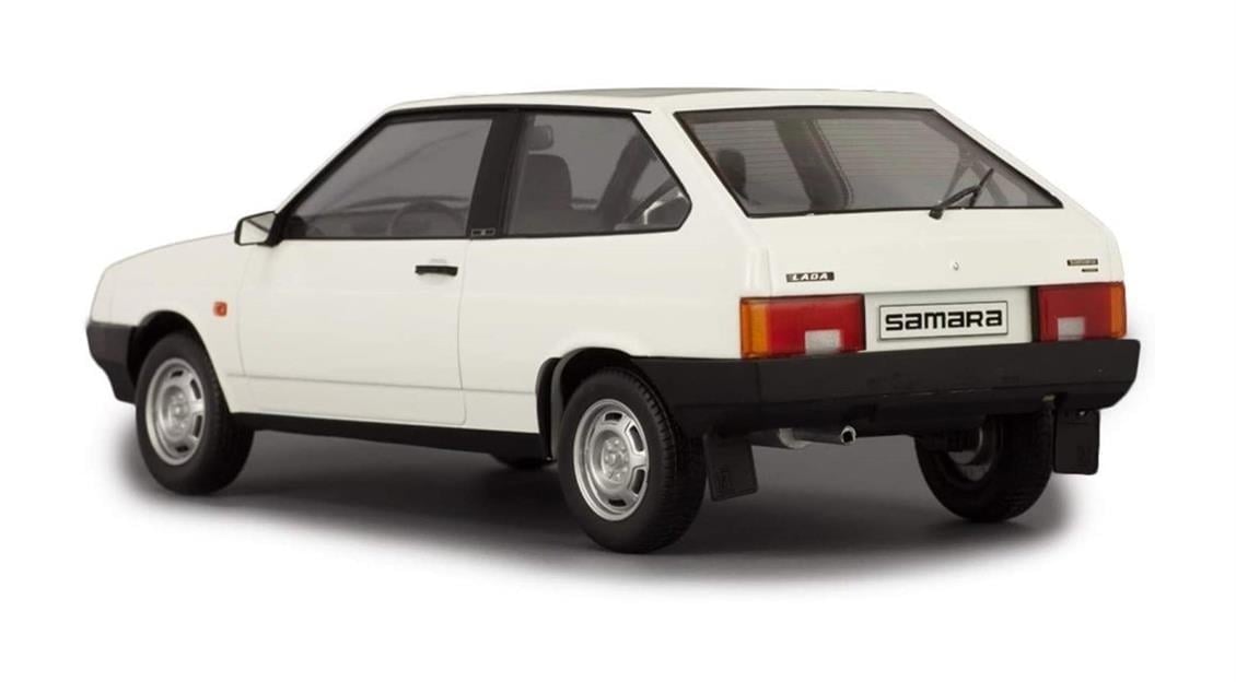 PremiumScaleModels 18003 1/18 Ölçek, Lada Samara 2108, Bej, Sergilemeye Hazır Metal Araba Modeli