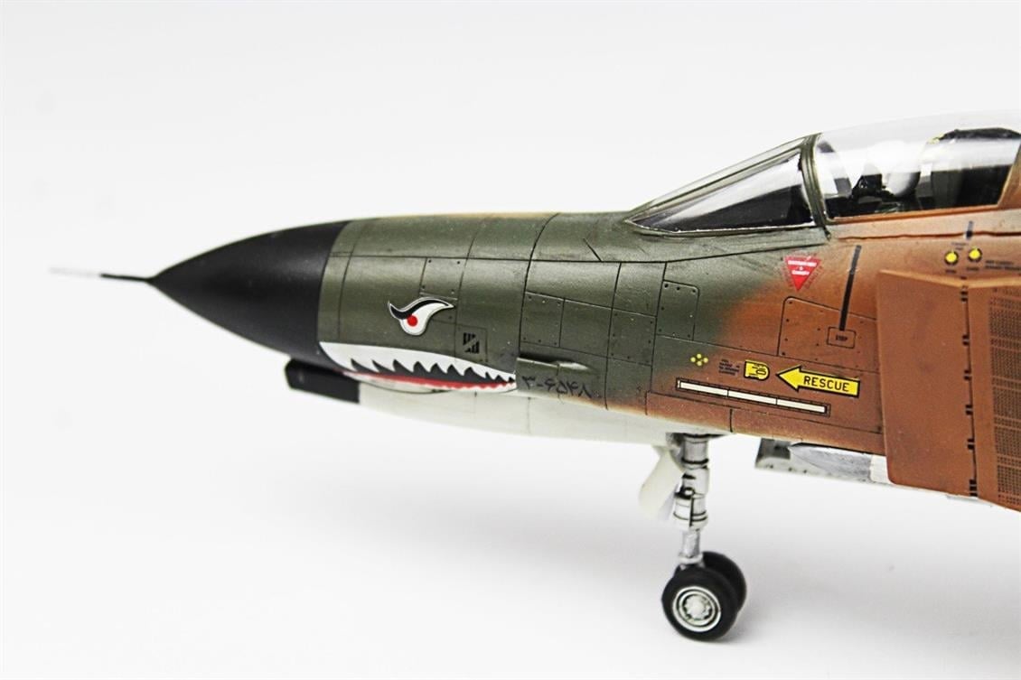 QD002 1/48 F-4E Phantom II ,İran İslam Cumhuriyeti Kuvvetleri ,Tahran-Mihrabat 2012 Sergilemeye Hazır Plastik Uçak Modeli