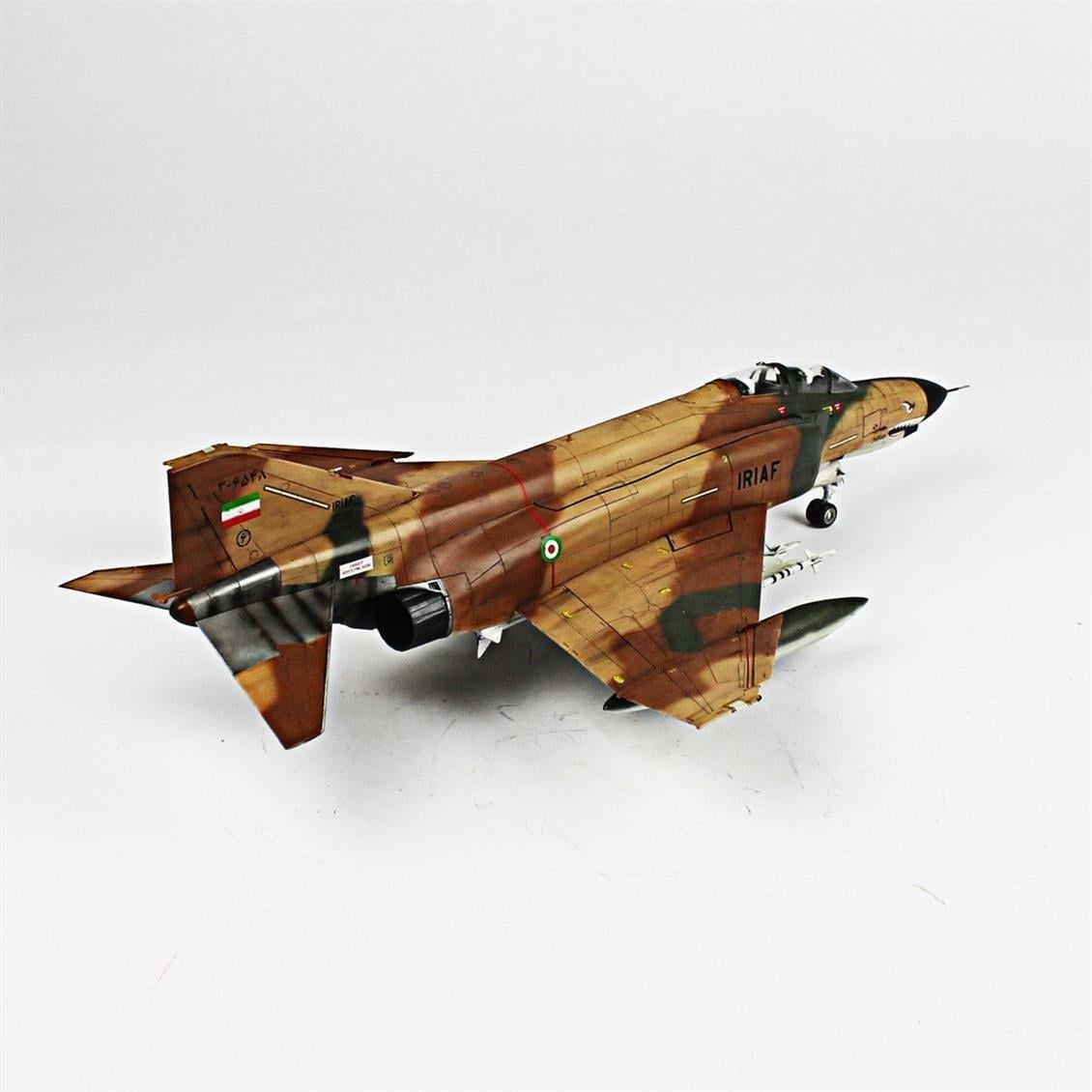 QD002 1/48 F-4E Phantom II ,İran İslam Cumhuriyeti Kuvvetleri ,Tahran-Mihrabat 2012 Sergilemeye Hazır Plastik Uçak Modeli