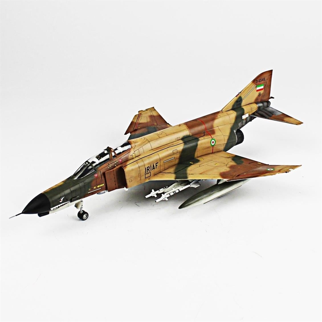 QD002 1/48 F-4E Phantom II ,İran İslam Cumhuriyeti Kuvvetleri ,Tahran-Mihrabat 2012 Sergilemeye Hazır Plastik Uçak Modeli