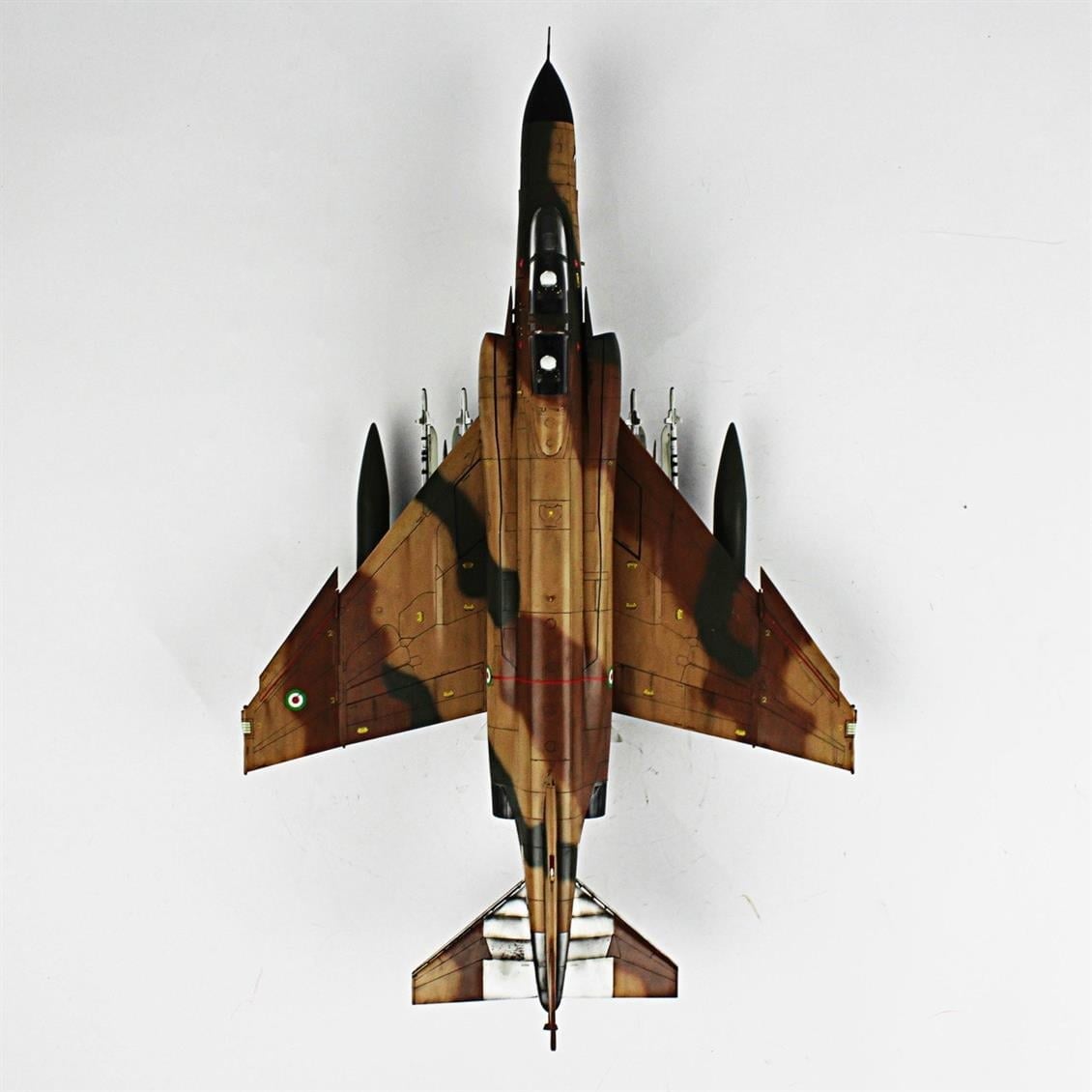 QD002 1/48 F-4E Phantom II ,İran İslam Cumhuriyeti Kuvvetleri ,Tahran-Mihrabat 2012 Sergilemeye Hazır Plastik Uçak Modeli