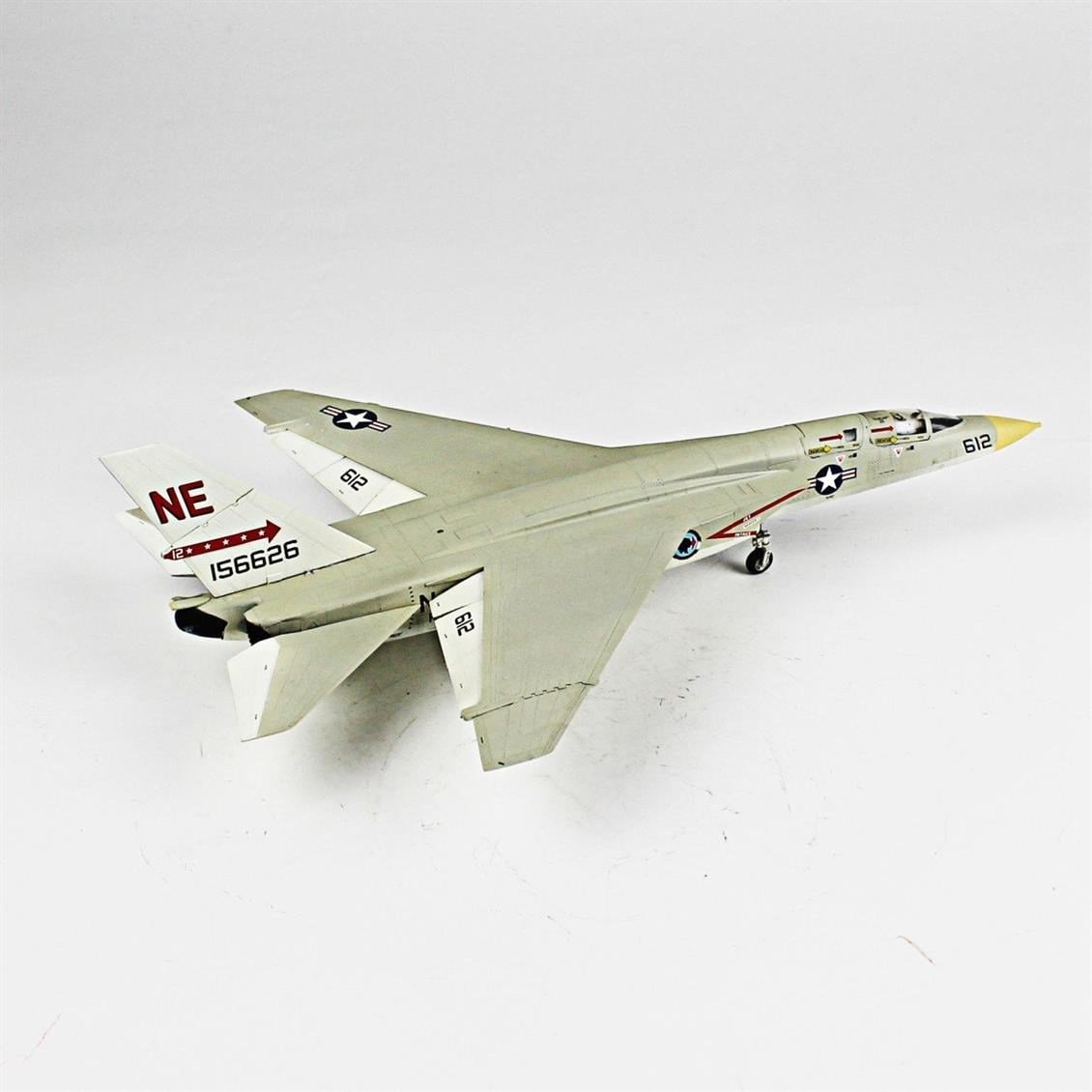 QD007 1/72 A-5C Vigilante Sergilemeye Hazır Plastik Uçak Modeli