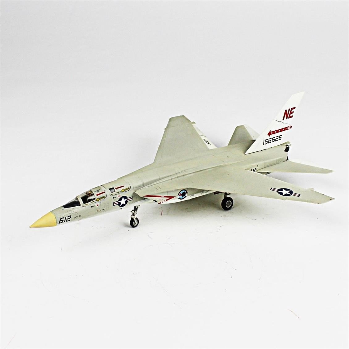 QD007 1/72 A-5C Vigilante Sergilemeye Hazır Plastik Uçak Modeli