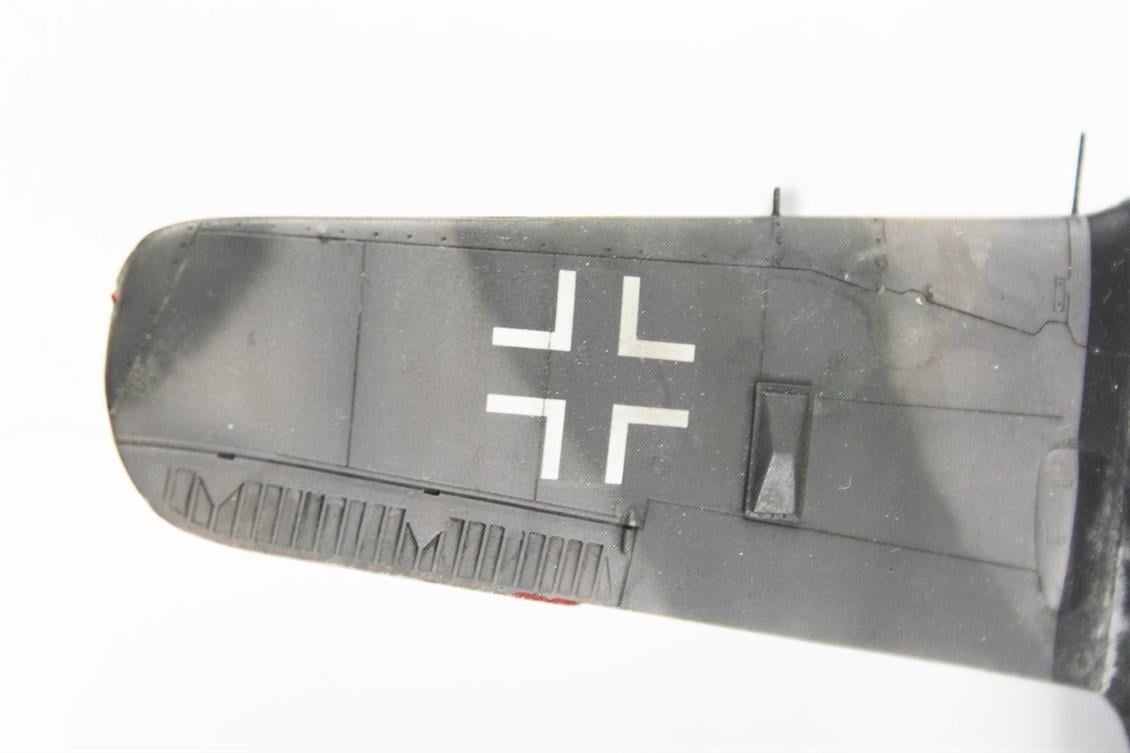 QD024 1/72 Focke-Wulf 190 A-5 Sergilemeye Hazır Plastik Uçak Modeli