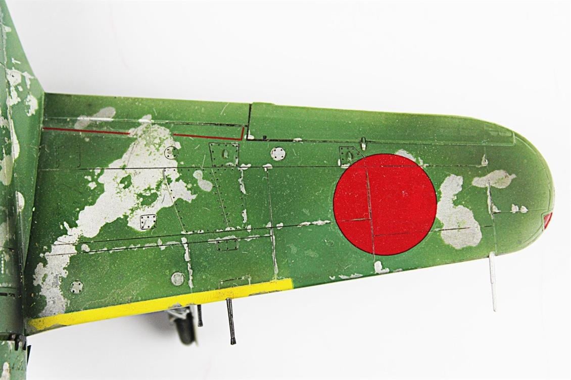QD029 1/48 Nakajima KI-44 Sergilemeye Hazır Plastik Uçak Modeli