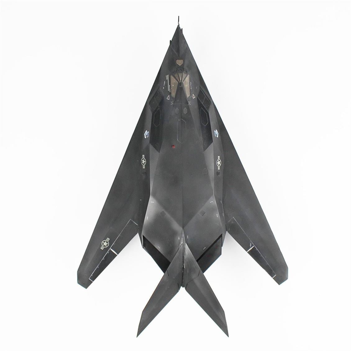 QD045  1/48 F-117A NightHawk Sergilemeye Hazır Plastik Uçak Modeli