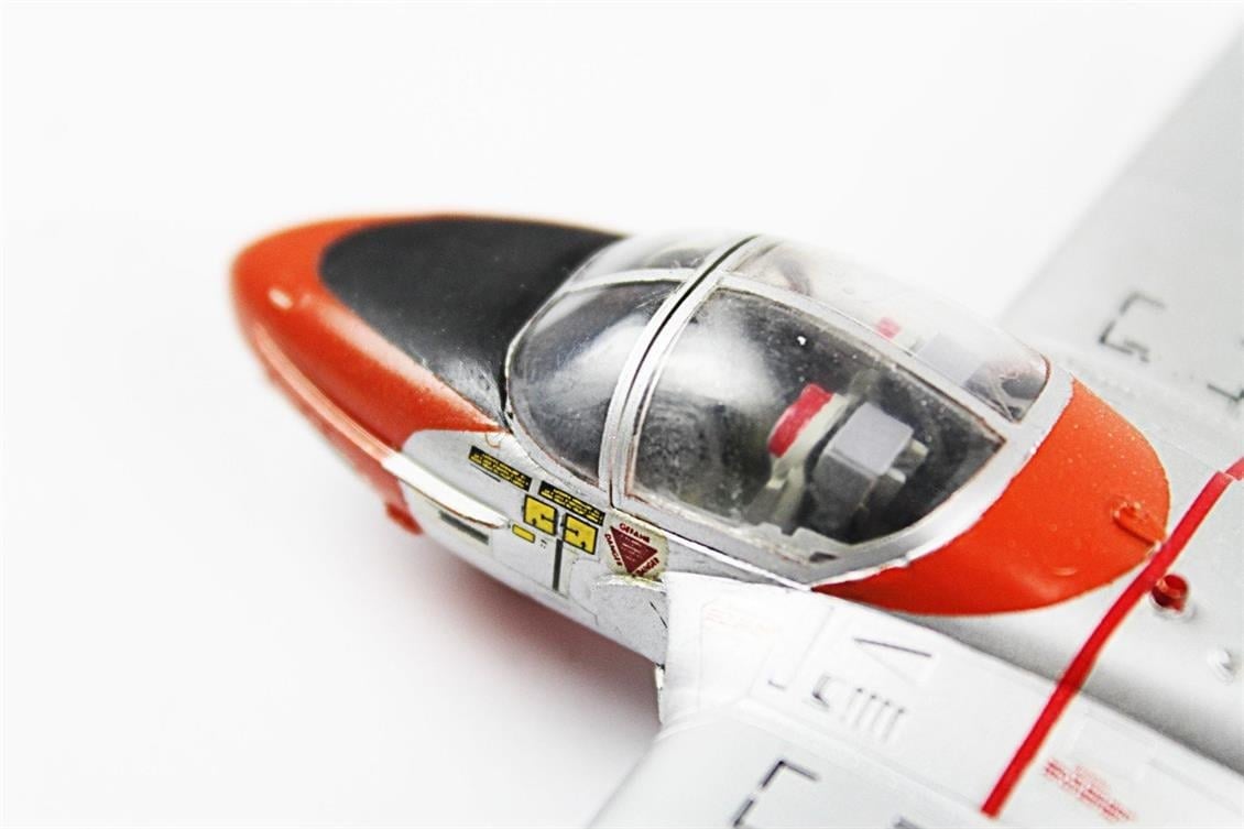 QD057 1/72 T-37A Tweet Sergilemeye Hazır Plastik Uçak Modeli