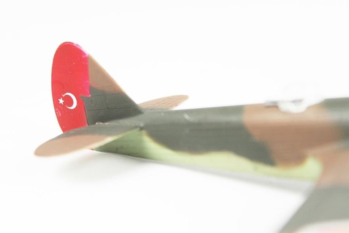 QD080 1/72 Bristol Blenheim MK5 Sergilemeye Hazır Plastik Uçak Modeli