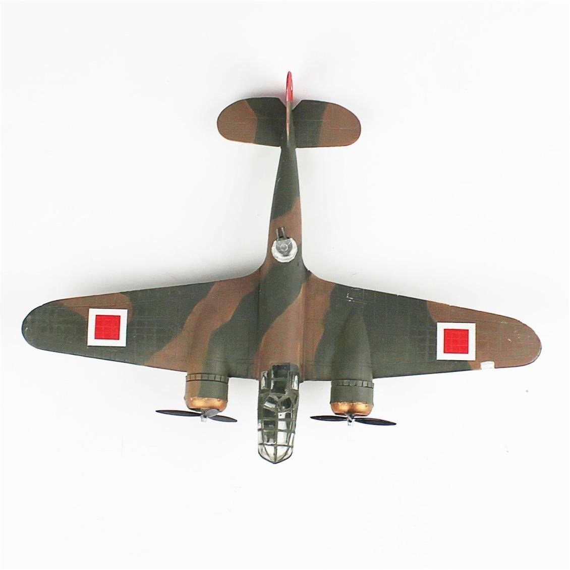 QD080 1/72 Bristol Blenheim MK5 Sergilemeye Hazır Plastik Uçak Modeli