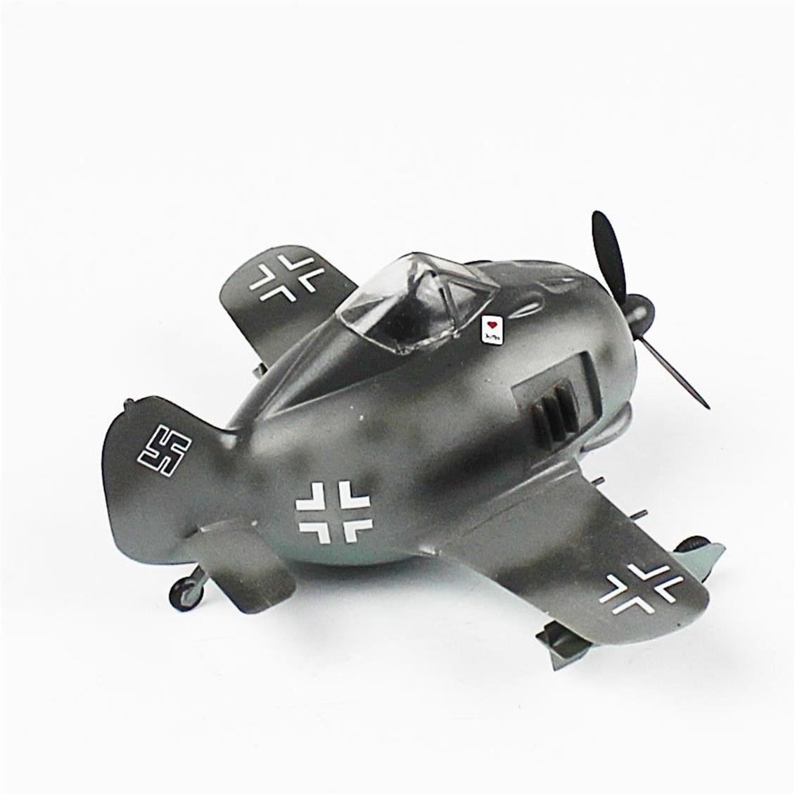 QD091 Egg Plane Focke-Wolf 190 A Sergilemeye Hazır Plastik Uçak Modeli