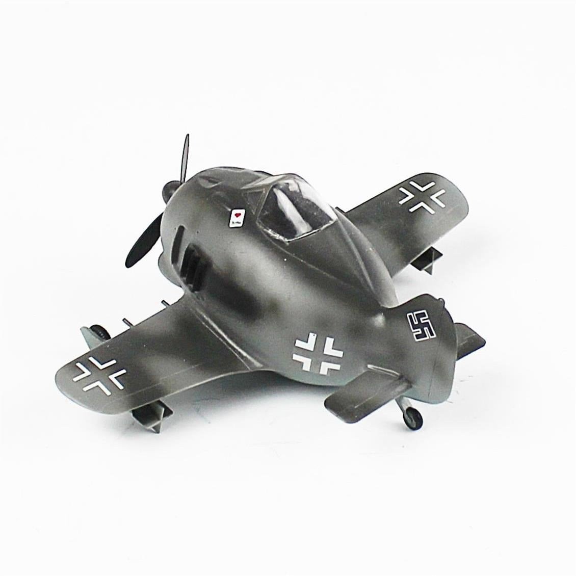 QD091 Egg Plane Focke-Wolf 190 A Sergilemeye Hazır Plastik Uçak Modeli