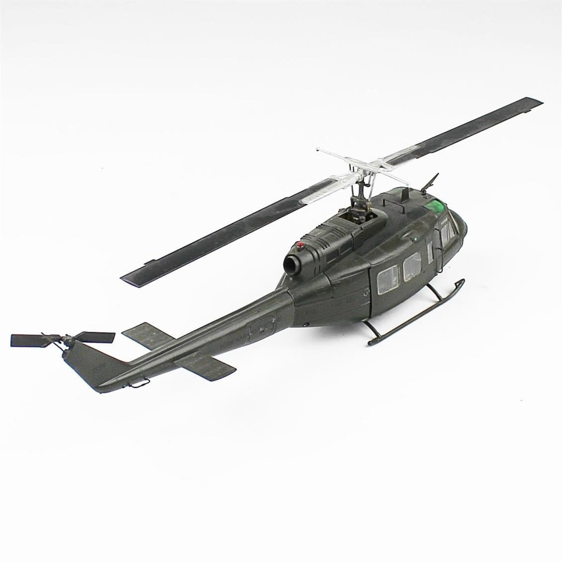 QD101 1/48 AB-205 Sergilemeye Hazır Plastik Uçak Modeli