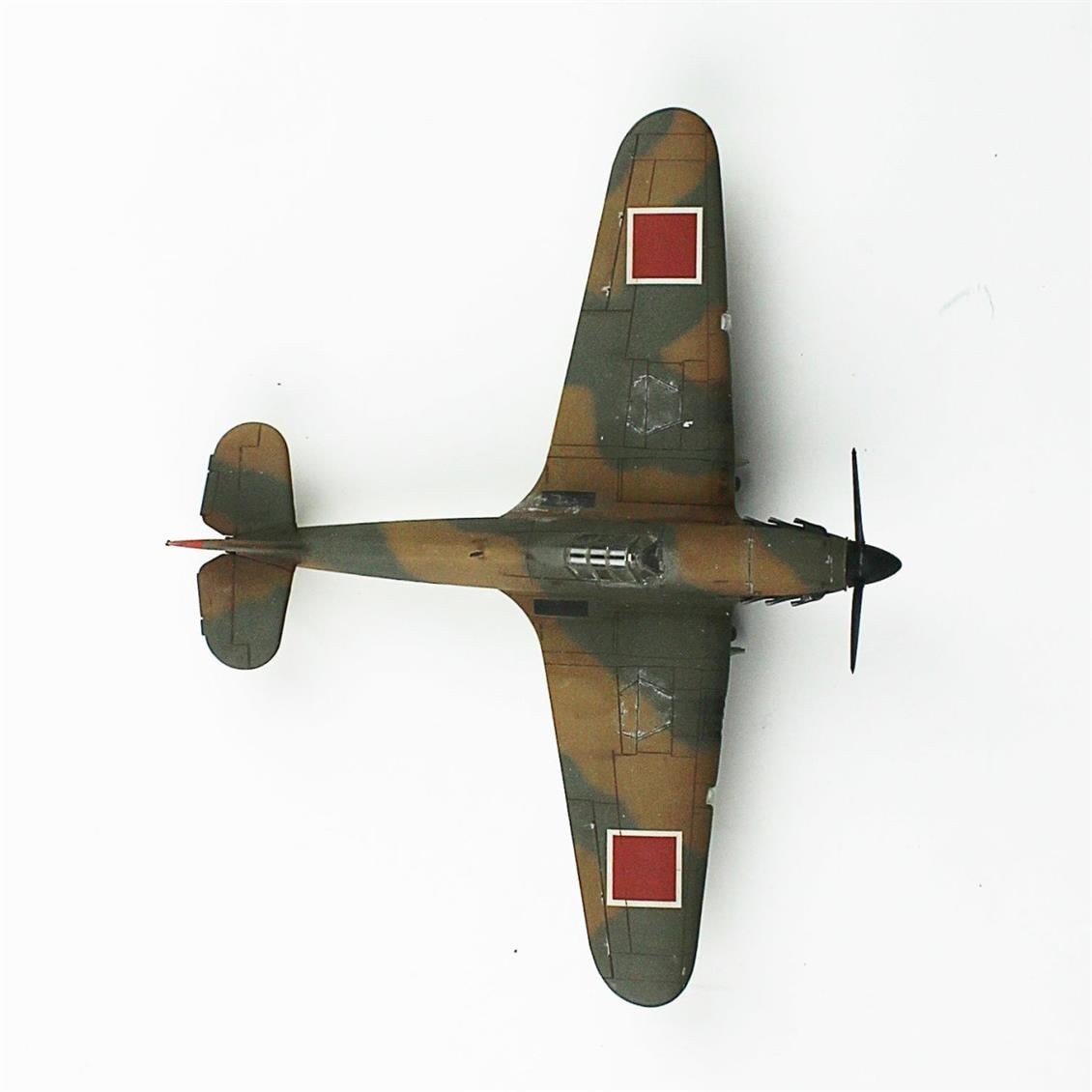 QD111 1/72 Hurricane Mk.II Sergilemeye Hazır Plastik Uçak Modeli