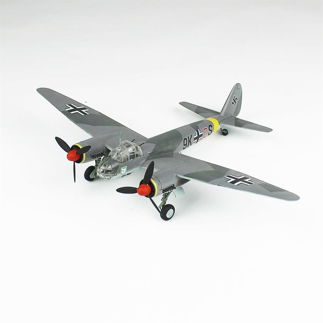 QD112 1/72 Dornier DO-217 Sergilemeye Hazır Plastik Uçak Modeli