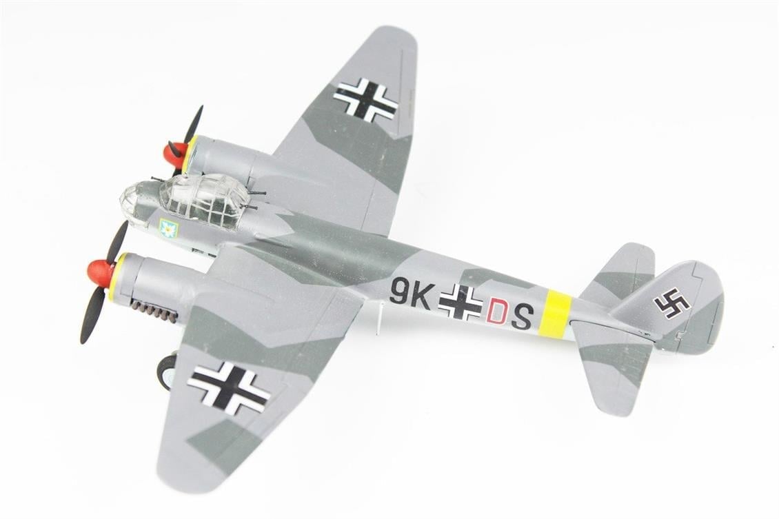 QD112 1/72 Dornier DO-217 Sergilemeye Hazır Plastik Uçak Modeli
