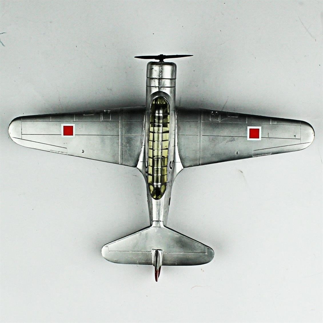 QD119 1/48 Wultee BT. Sergilemeye Hazır Plastik Uçak Modeli