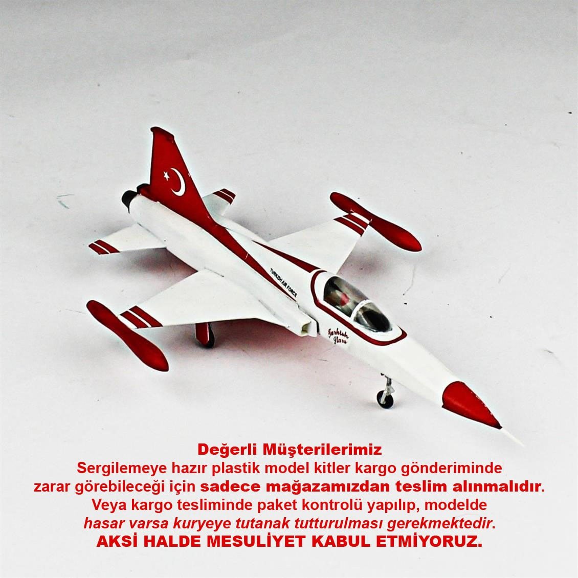 QD125 1/72 F-5N Freedom Fighter Sergilemeye Hazır Plastik Uçak Modeli