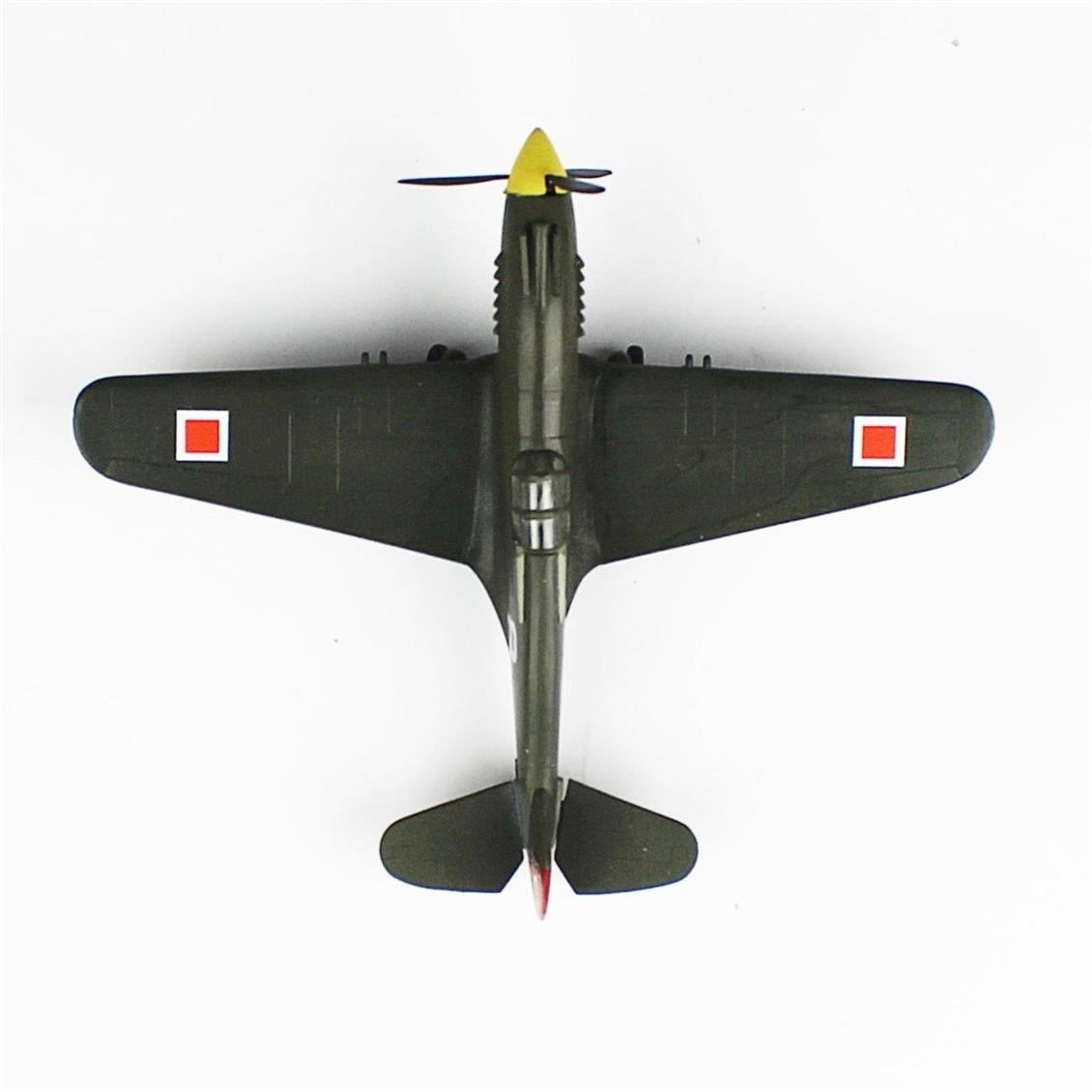 QD130 1/72 P-40C Warhawk Sergilemeye Hazır Plastik Uçak Modeli