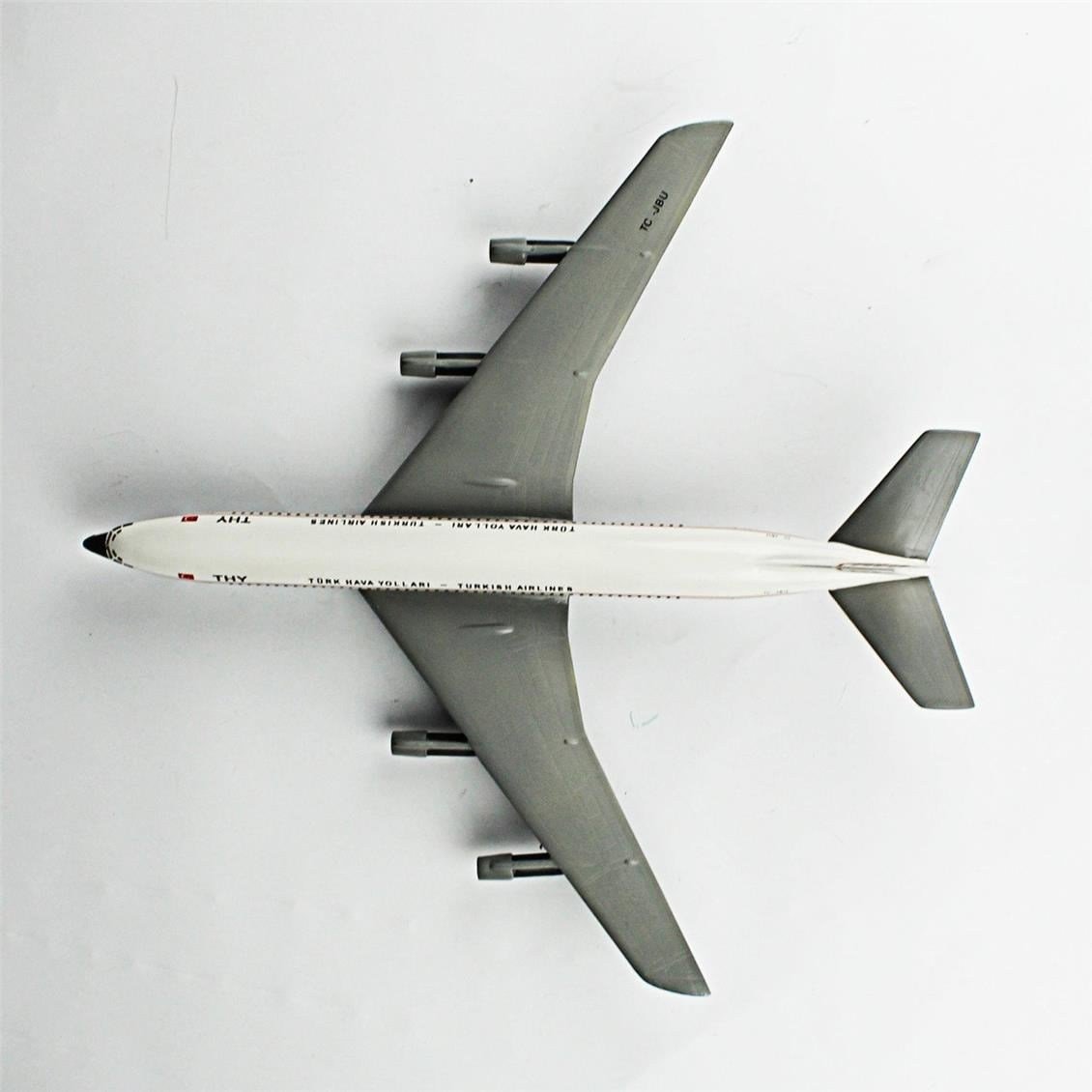 QD146 1/144 B-727 Sergilemeye Hazır Plastik Uçak Modeli