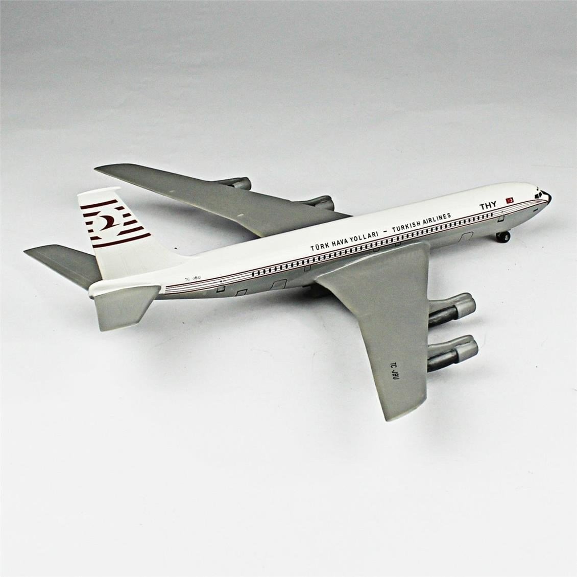 QD146 1/144 B-727 Sergilemeye Hazır Plastik Uçak Modeli