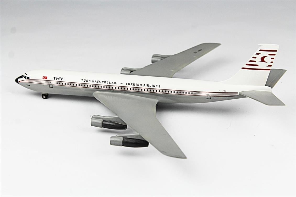 QD146 1/144 B-727 Sergilemeye Hazır Plastik Uçak Modeli