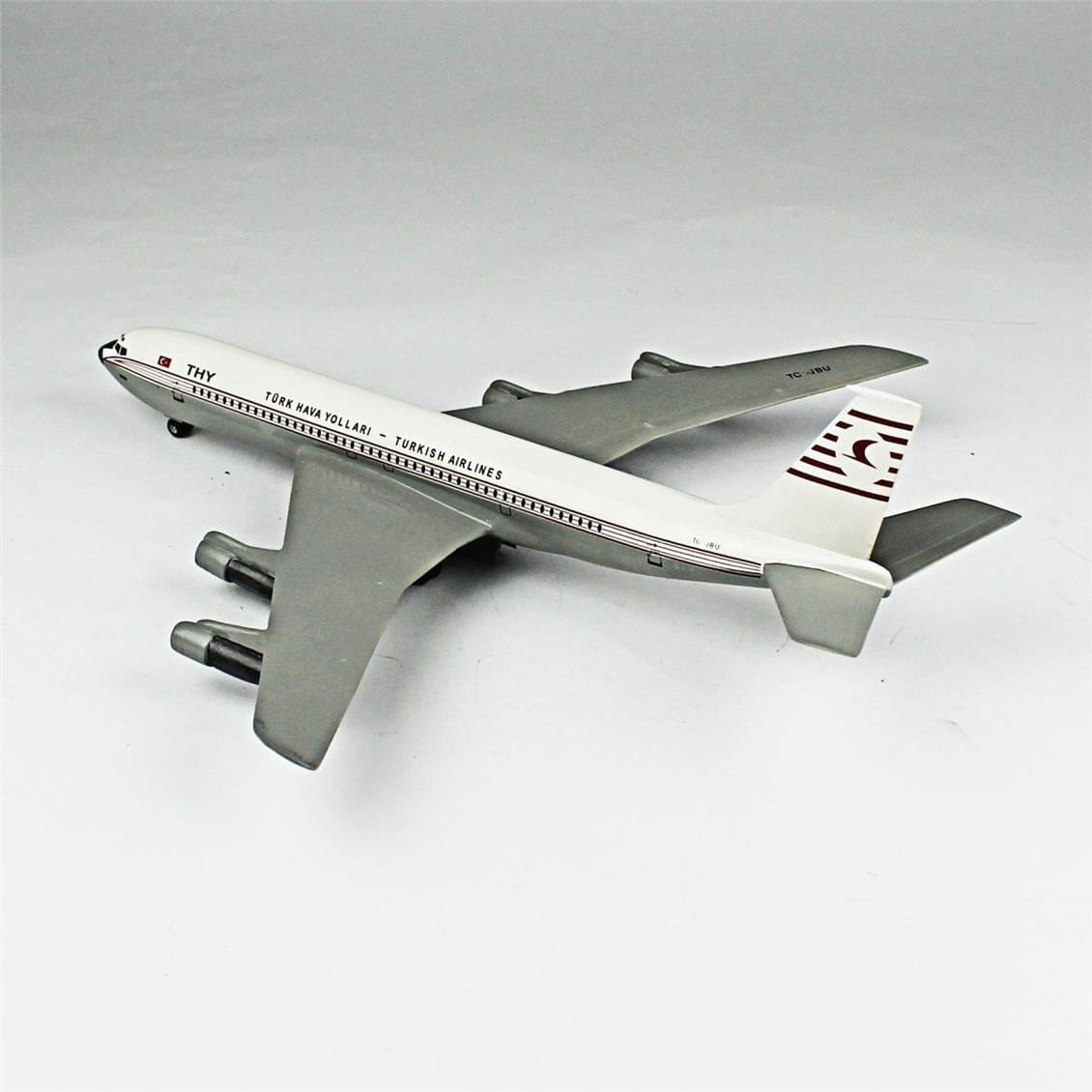QD146 1/144 B-727 Sergilemeye Hazır Plastik Uçak Modeli