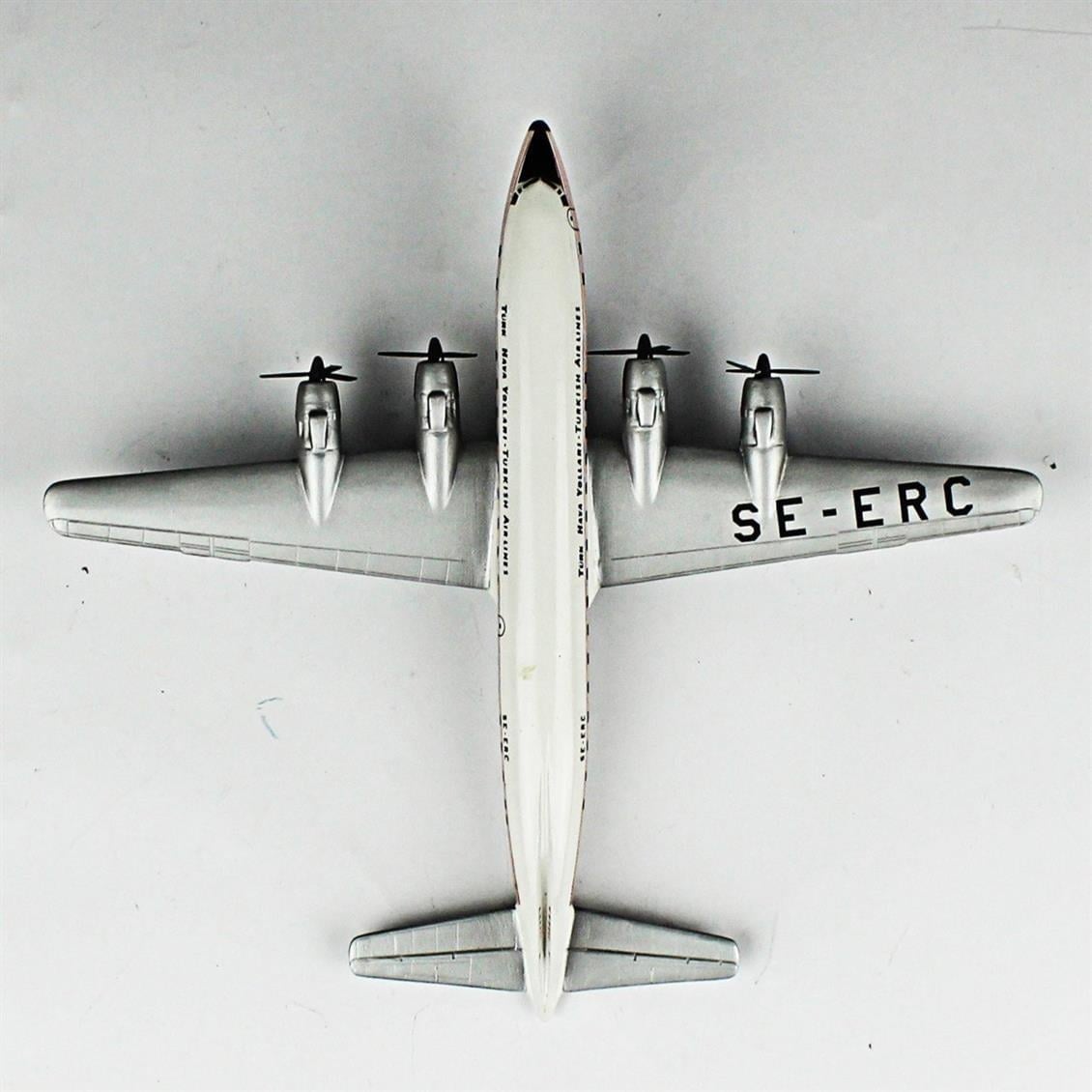 QD148 1/144 DC-6 Sergilemeye Hazır Plastik Uçak Modeli