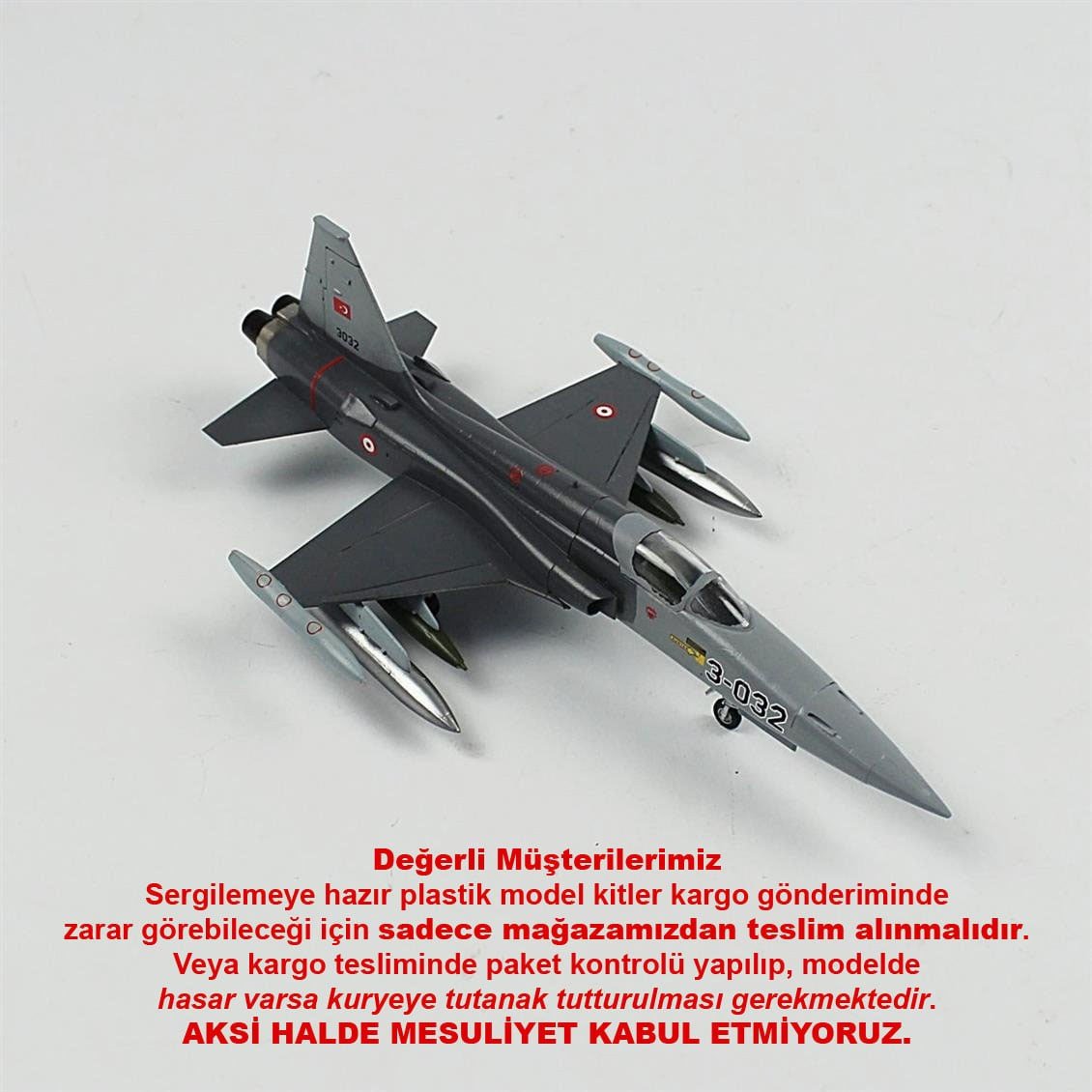 QD158 1/72 Ölçek, NF-5A Freedom Fighter EX KLU, F16 TuAF Şemalı Sergilemeye Hazır Plastik Uçak Maketi