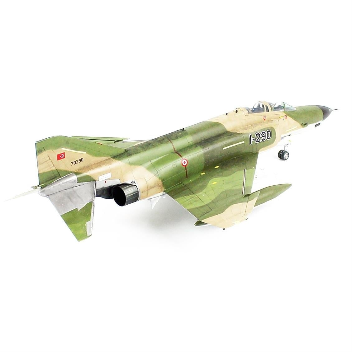 QD162 1/48 Ölçek, F4 Phantom-II, T.Hv.K. Sea Kamuflaj, Sergilemeye Hazır Plastik Uçak Maketi