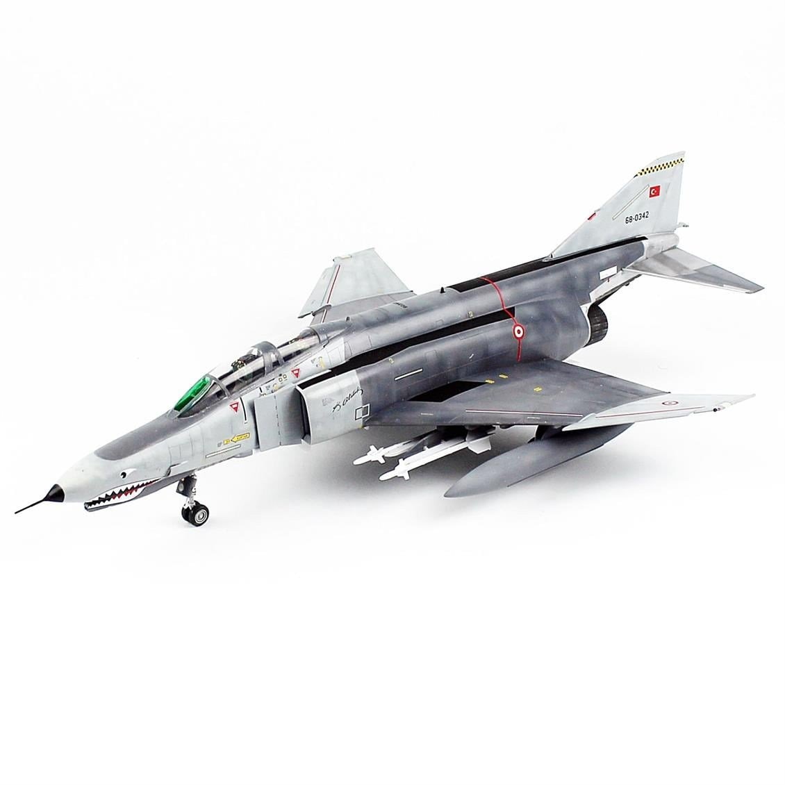 QD167 1/48 Ölçek, F4 Phantom-II, 172. Şahinler Filo, Sergilemeye Hazır Plastik Uçak Maketi
