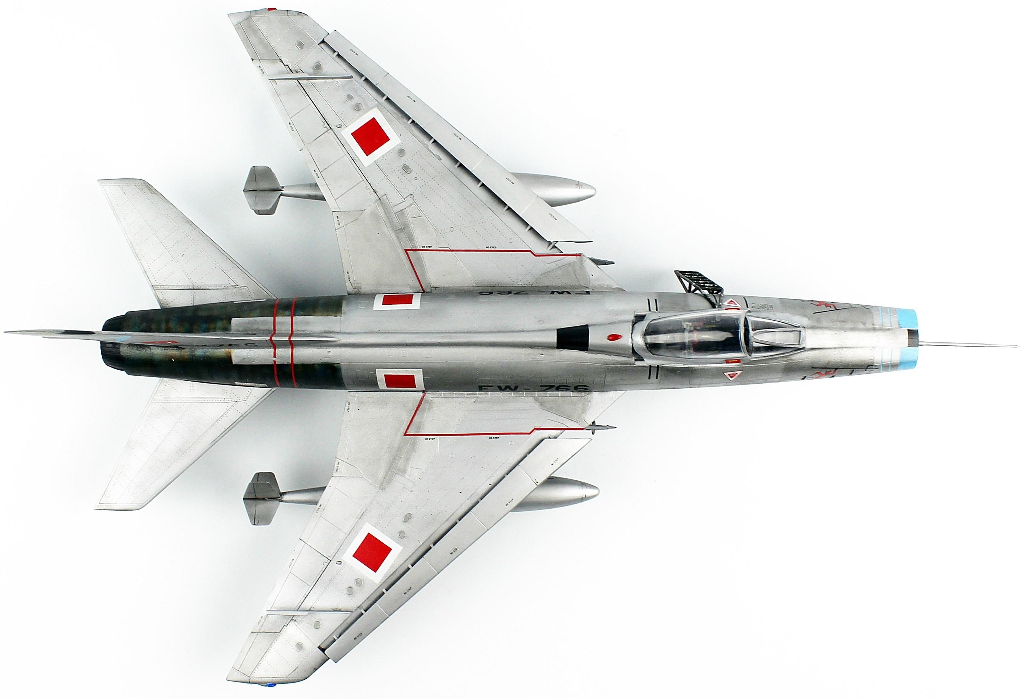 QD169 1/48 F-100F, 112. Şeytan Filo, Cengiz Topel Uçağı, Sergilemeye Hazır Plastik Savaş Uçağı Modeli