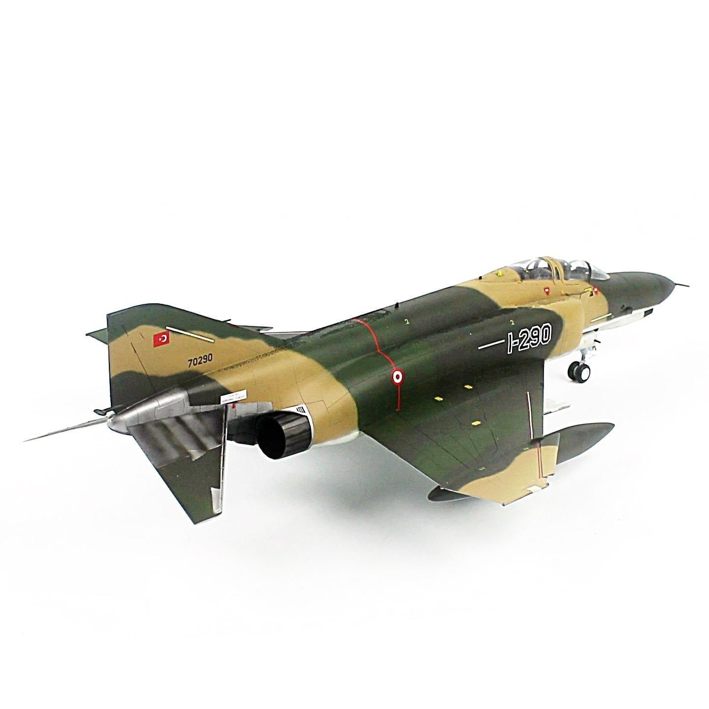 QD193 1/48 Ölçek, F-4E 111. Filo (Kaplanlar), Sea Camo Kamuflaj , Sergilemeye Hazır Model Uçak
