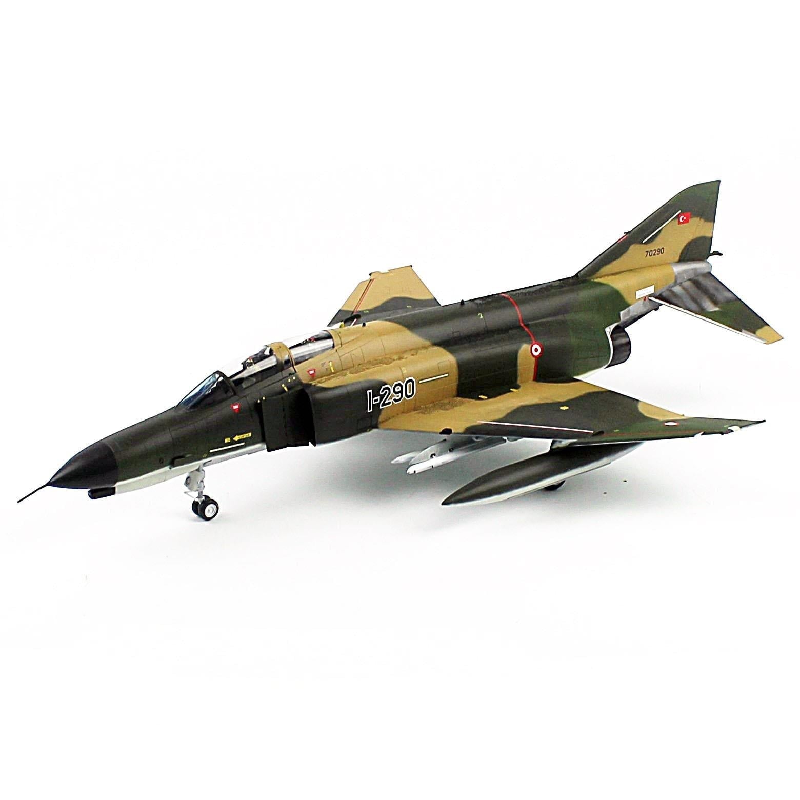 QD193 1/48 Ölçek, F-4E 111. Filo (Kaplanlar), Sea Camo Kamuflaj , Sergilemeye Hazır Model Uçak