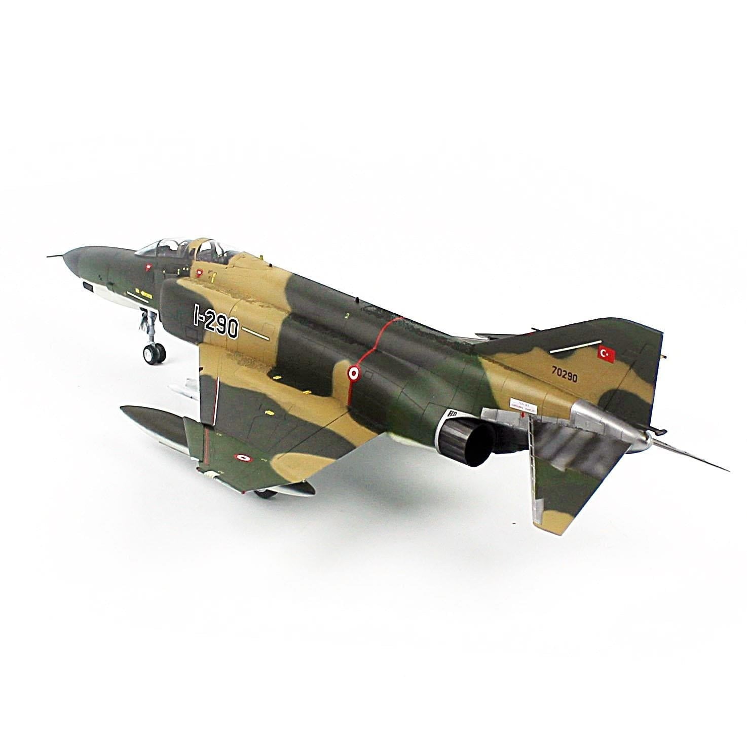 QD193 1/48 Ölçek, F-4E 111. Filo (Kaplanlar), Sea Camo Kamuflaj , Sergilemeye Hazır Model Uçak