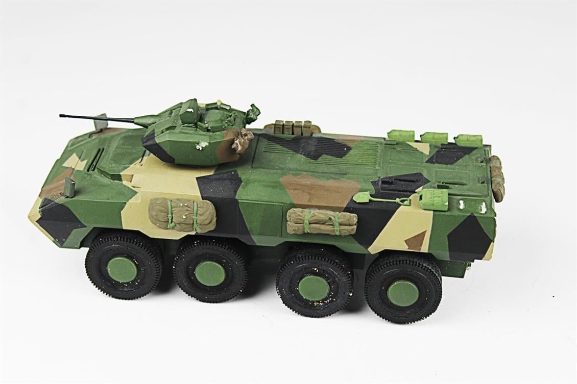 QD203 1/35 PARS 8x8 Scratch, Sergilemeye Hazır Plastik Tank Modeli