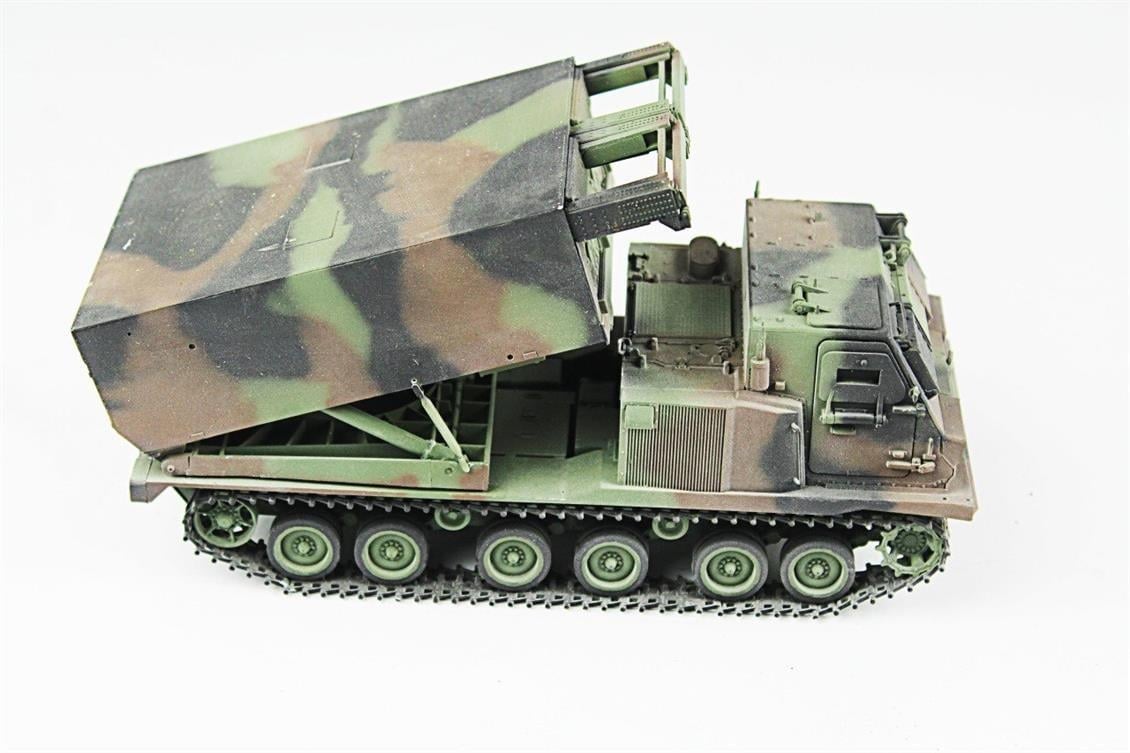 QD206 1/35 MLRS, Dragon, Sergilemeye Hazır Plastik Tank Modeli